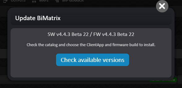 Update BiMatrix